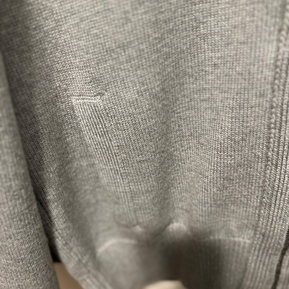 Canali Zip-Up Sweater, Rolled Neck, Wool, Size 50 Euro, 40 US - Picture 4 of 7